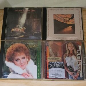 Country CD Lot Nitty Gritty Dirt Band Reba McEntire Miranda Lambert Kerosene 4pc